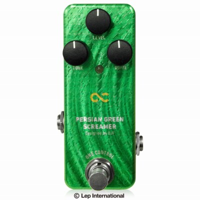 New One Control PERSIAN GREEN SCREAMER Guitar Effects Overdrive