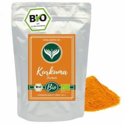 BIO Kurkuma - Kurkumawurzel gemahlen (1kg)