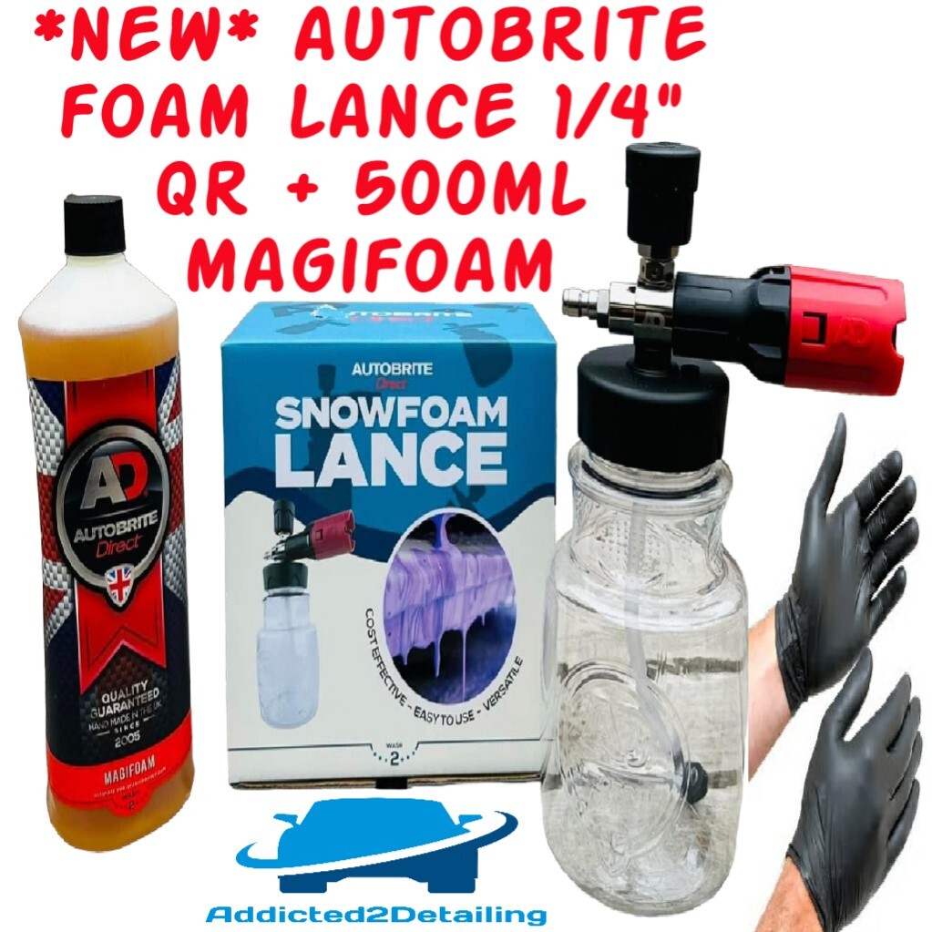 AUTOBRITE DIRECT HD *NEW 2023* SNOW FOAM LANCE 1/4