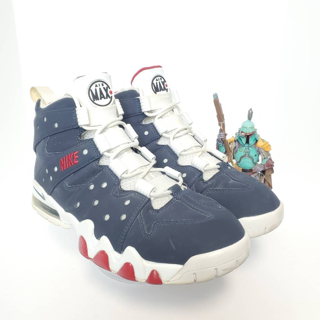 Nike Air Max2 CB 94 Olympics Barkley Basketball Shoes Blue Nike Air Max2 CB 94 Olympics Barkley Basketball Shoes Blue
