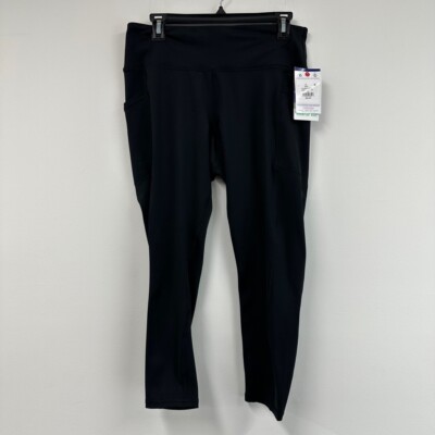 Champion Women Absolute Eco 3/4 Length Tight Black High Rise Legging Plus 2X New
