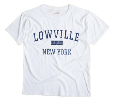 T Shirts Lowville New York Ny T Shirt Map Kleidung Accessoires Pvcplus Co Nz