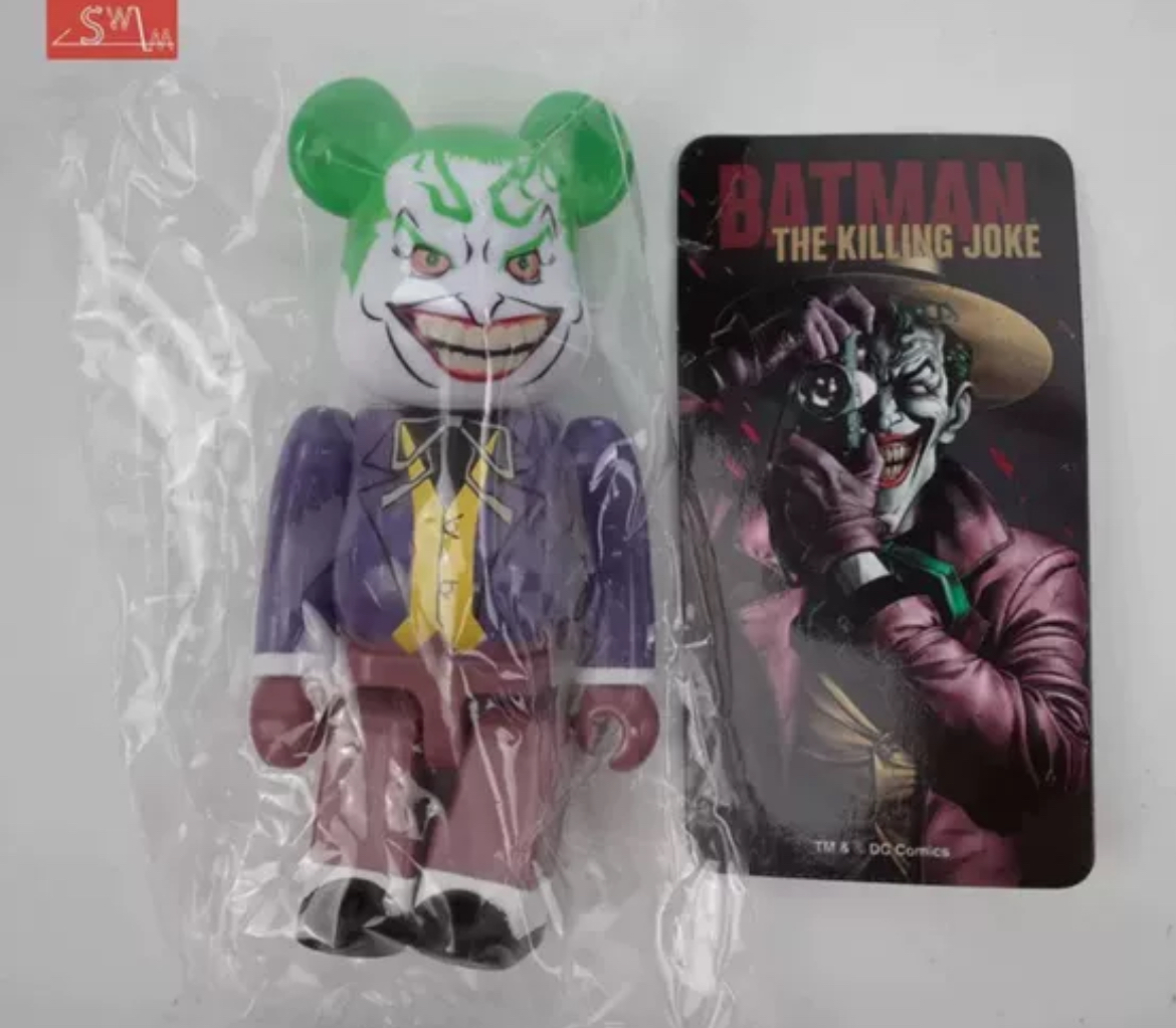 BE@RBRICK The Joker (Laughing Ver.) 400%: MEDICOM TOY
