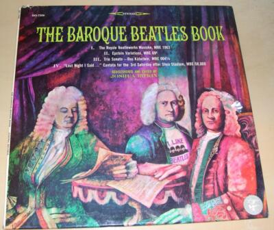 JOSHUA RIFKIN - The Baroque Beatles Book (LP, 1965) Very Good