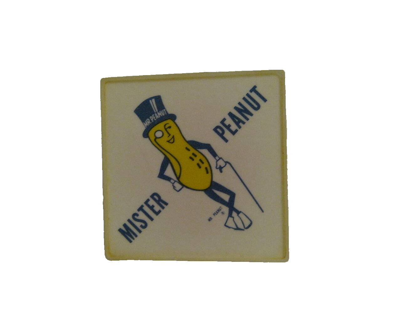 Planters Peanuts 1983 Mister Peanut Diamond Shaped Working