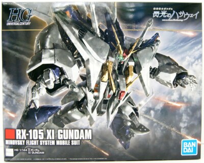 ロボット RX-105 XI GUNDAM 1/144 HG Bandai HGUC 1/144 RX-105 Xi Gundam Model Kit – Gunpla Style