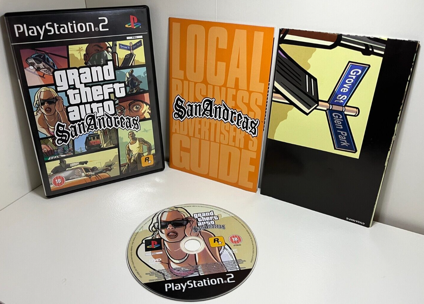  Grand Theft Auto: San Andreas - PlayStation 2 (Renewed) : Video  Games