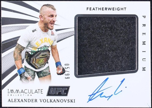 2021 Panini Immaculate Collection UFC - Alexander Volkanovski #PM-AVK