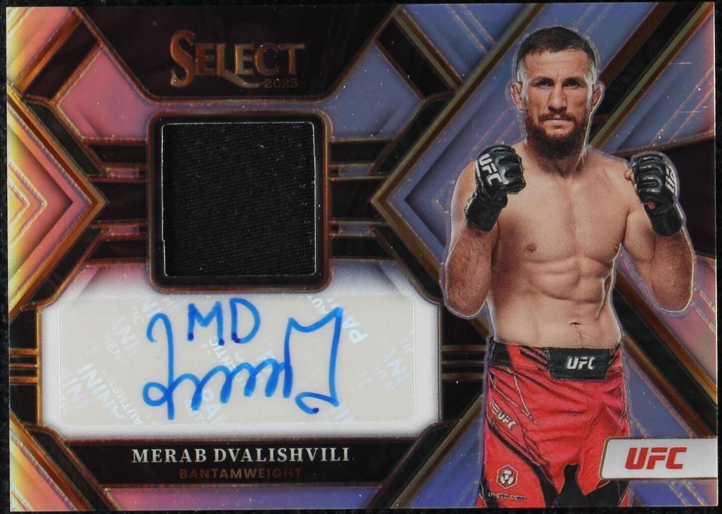 2023 Panini Select UFC - Merab Dvalishvili #AM-MDV
