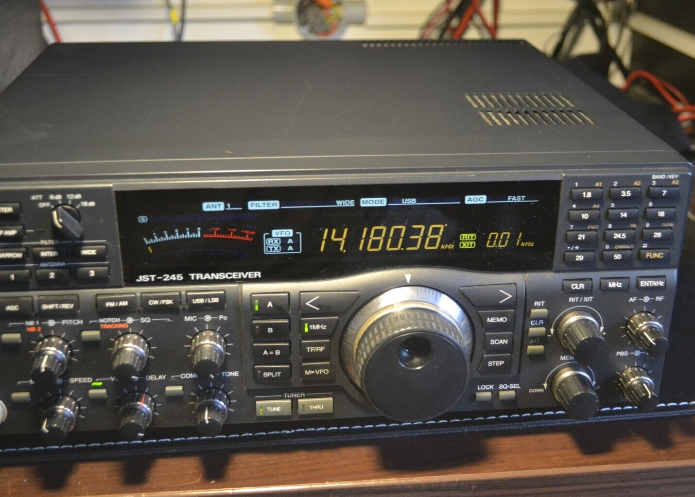 ジャンク JRC JST-245H トランシーバー 日本無線 無線機 H3790775 JRC 日本無線 JST-245HF 純正150W フルオプション極上品 お譲りします。