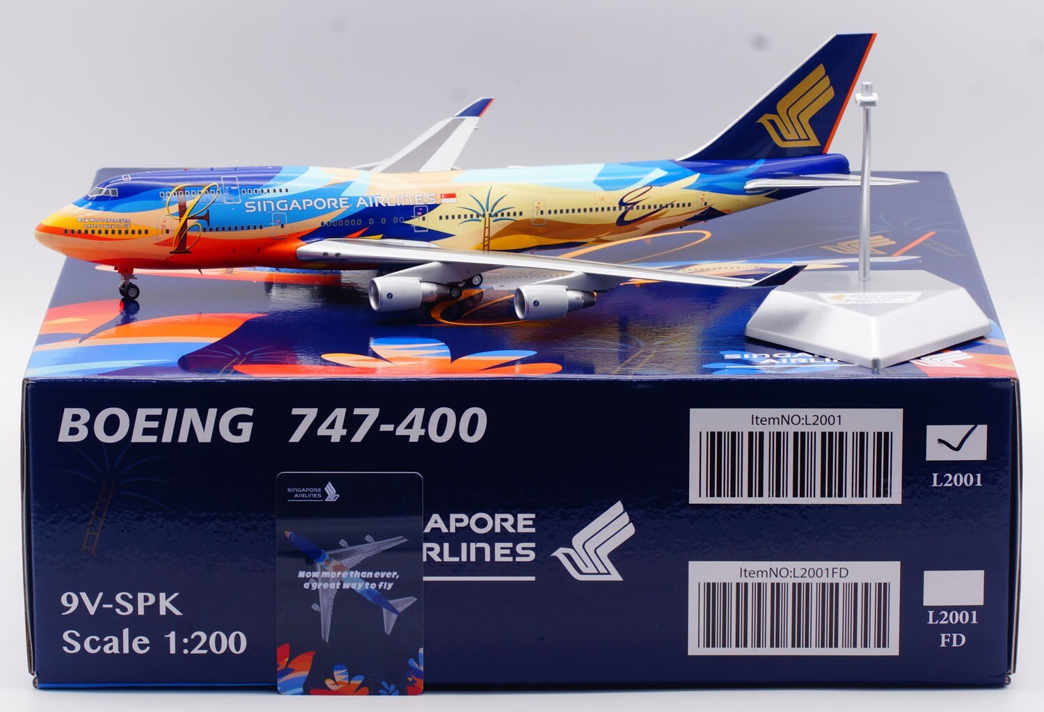 B-models 1:200 シンガポール航空 B777-200 9V-SQA B-777-SQ-SQA B-Models 777-200ER 1/200 Model 9V-SQA Singapore
