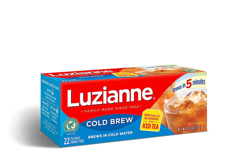 Bags, Family Size, Unsweetened, 22 Count Box, Specially Blen