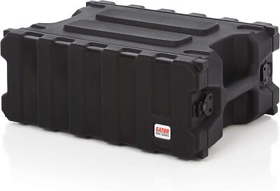 Gator Cases Pro Series Rotationally Molded 4U Rack Case with Shallow 13'' Depth
