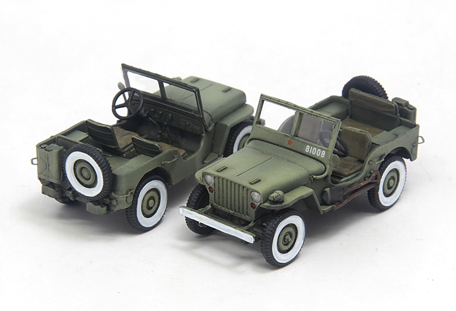 S-Model 1/72 China PLA Willis Jeep Parade (NO.81008) #CP0608