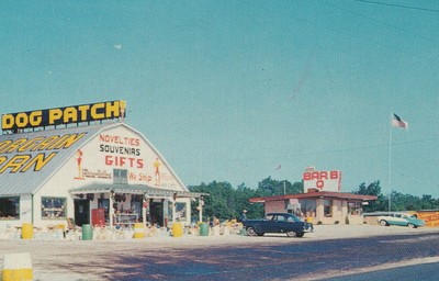 US KY London DOG PATCH 1950s The Dog Patch BBQ Restaurant HAMS SOUVENIRS & MORE!