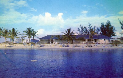 Paradise Beach Nassau Bahamas Postcard