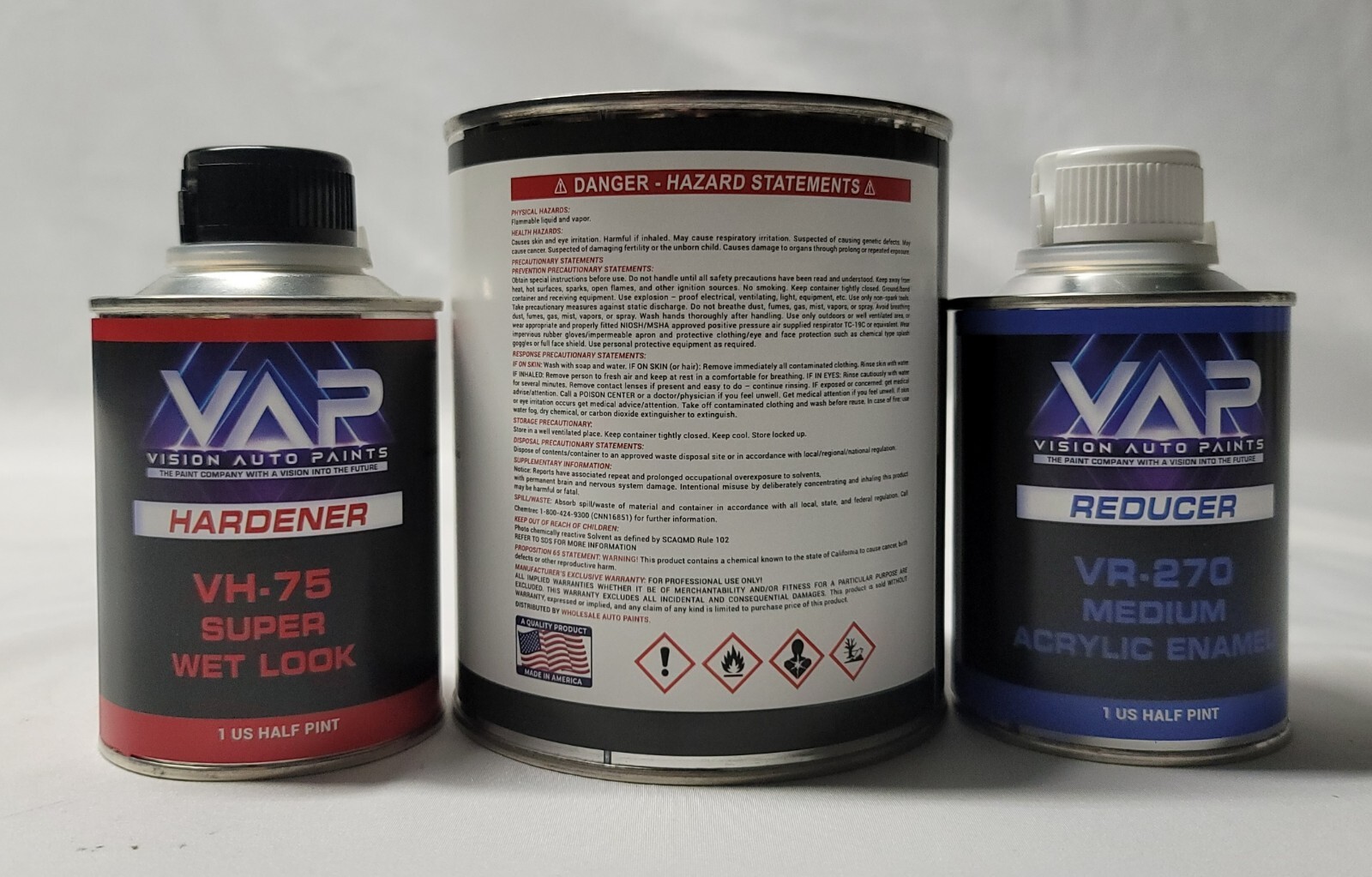 4254 Gloss Copper Head Pearl Met. Single Stage Acrylic Enamel Paint Quart Kit