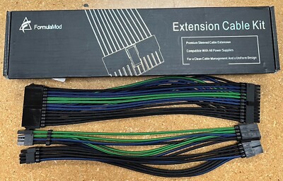 (Read) FORMULAMOD Sleeved Extension Cable Kit 30cm
