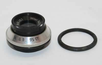 WILON WILT WETZLAR 55mm 1:4.5 Enlarger Lens with Retainer Ring *
