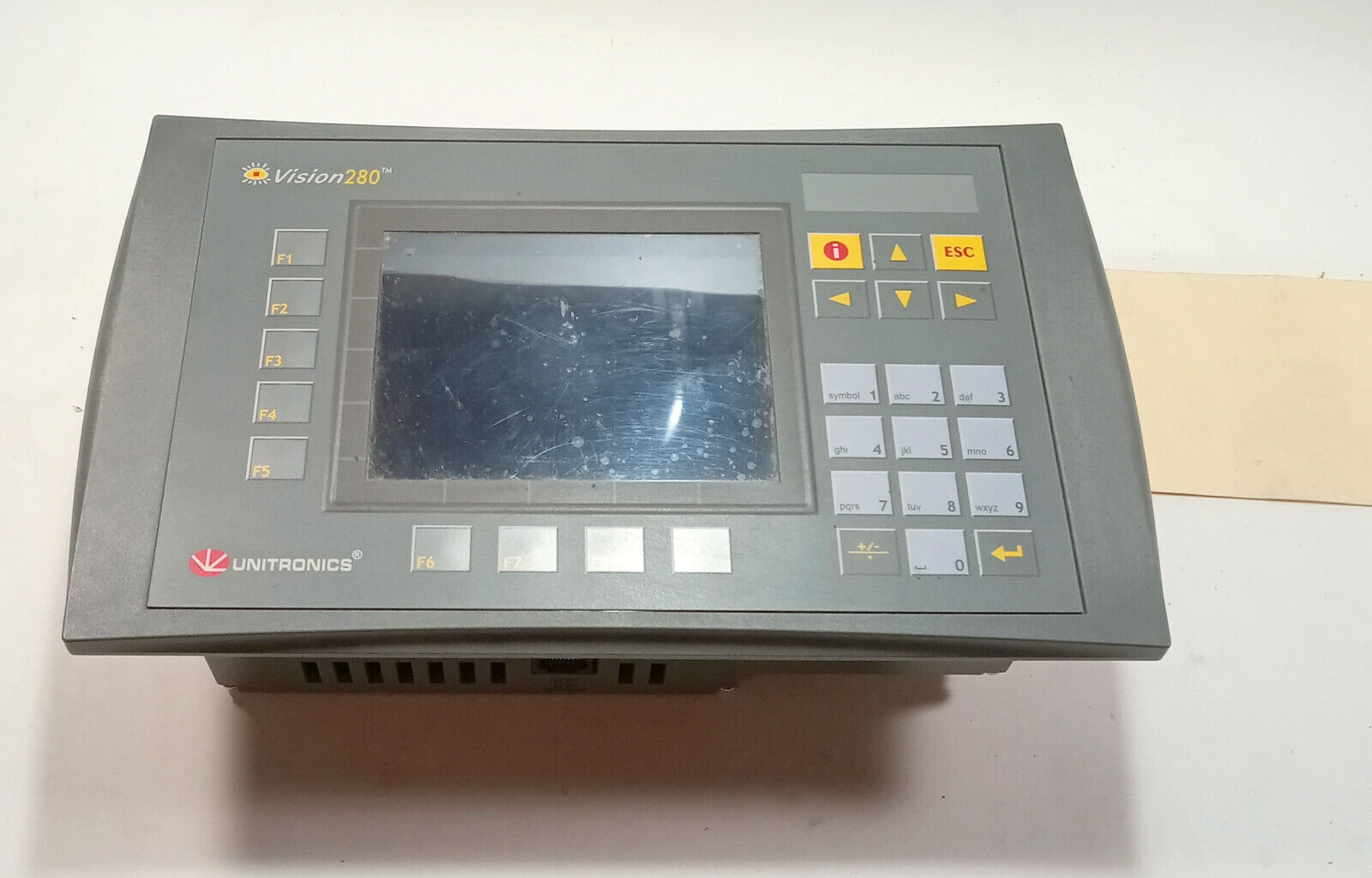 1 NEW UNITRONICS V280-18-B20B PROGRAMMABLE LOGIC CONTROLLER 1 NEW UNITRONICS V280-18-B20B PROGRAMMABLE LOGIC CONTROLLER