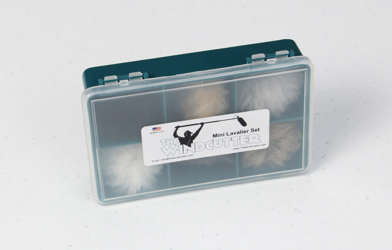 WindCutter Microphone Fur Windscreens for Lavalier Mics (6 Different Colors)