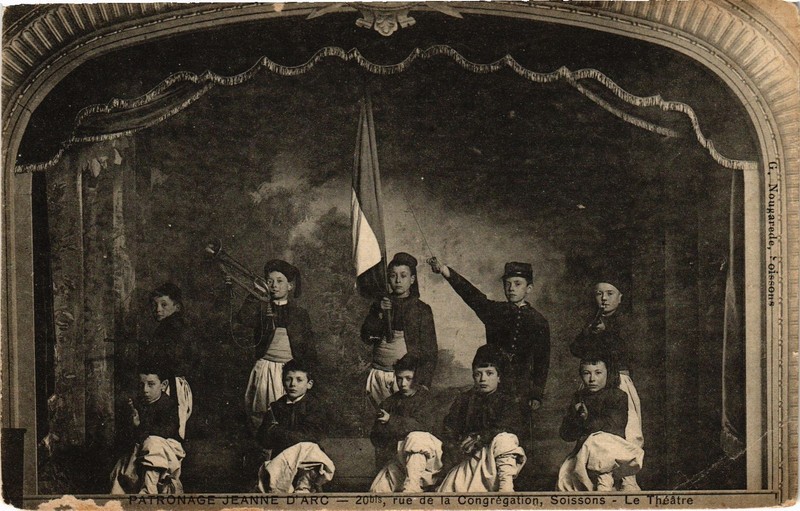 Cpa Soissons Le Theatre (191947)