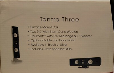 Tantra 3 by Speakercraft surface mountable LCR speaker