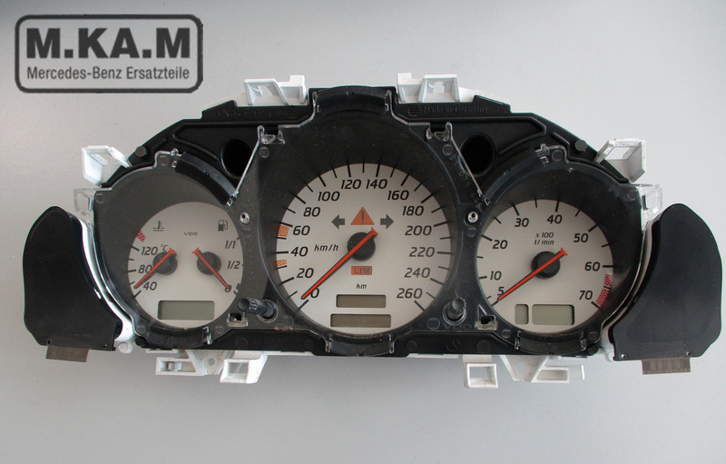 Mercedes Tacho Tachometer Kombiinstrument A1705405411 R170 Slk Vdo Benziner