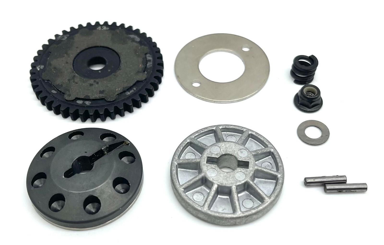 Savage X FLUX V2 SPUR GEAR Slipper hub pad CLUTCH spring 43t