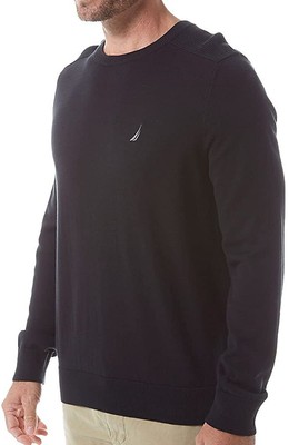 

Мужская легкая толстовка с круглым вырезом Nautica True Black