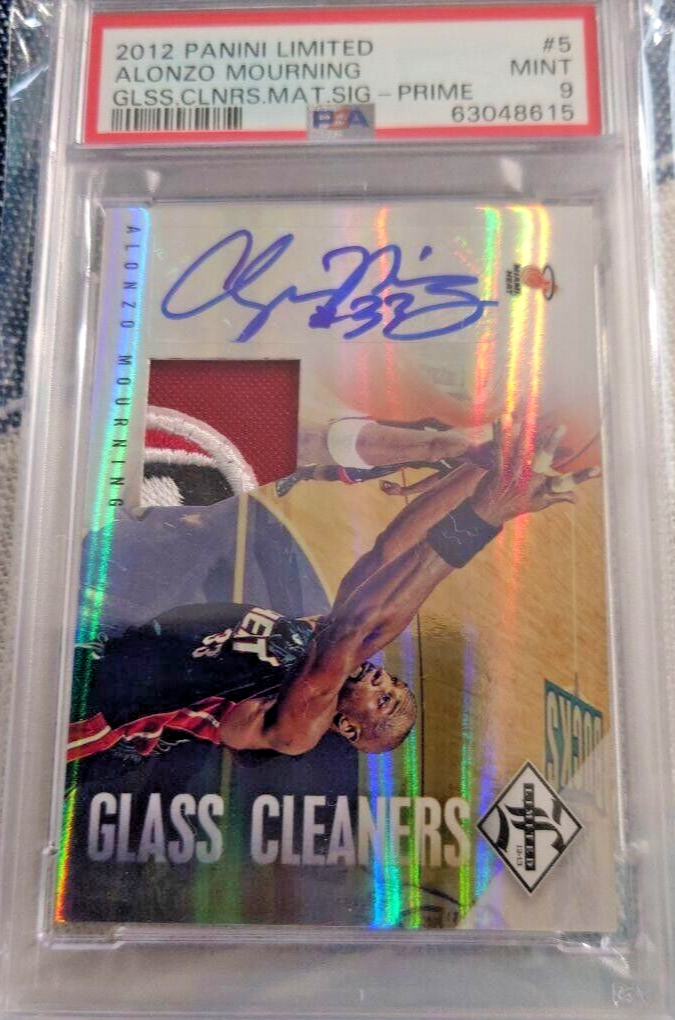 その他 Alonzo Mourning Auto psa9 panini PSA9 Alonzo Mourning Jersey Auto 2012 Panini Limited 6/10 | eBay