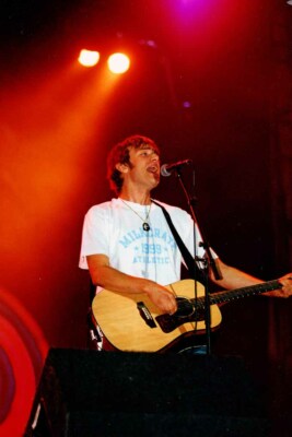 Damon Albarn Blur at Reading Rock Festival England Photograph Picture Print