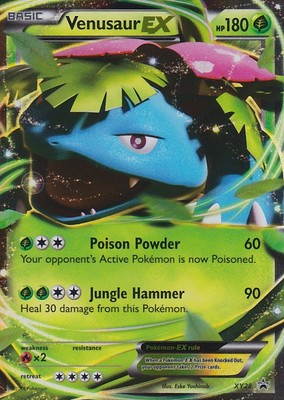 ultra rare,rareanimal pokemon ultra rare holo foil venusaur ex card xy28 promo fast
