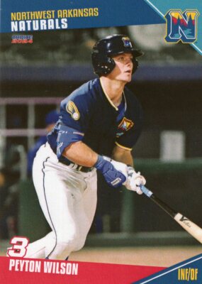 2024 Northwest Arkansas Naturals Minor League Single Card AA Royals - You Pick!