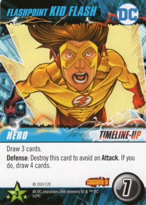 Cryptozoic DC Deck Building Game Flashpoint Crossover Pack Cards - You Pick!
