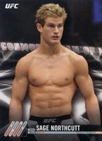 2017 Topps UFC Knockout - Sage Northcutt #74