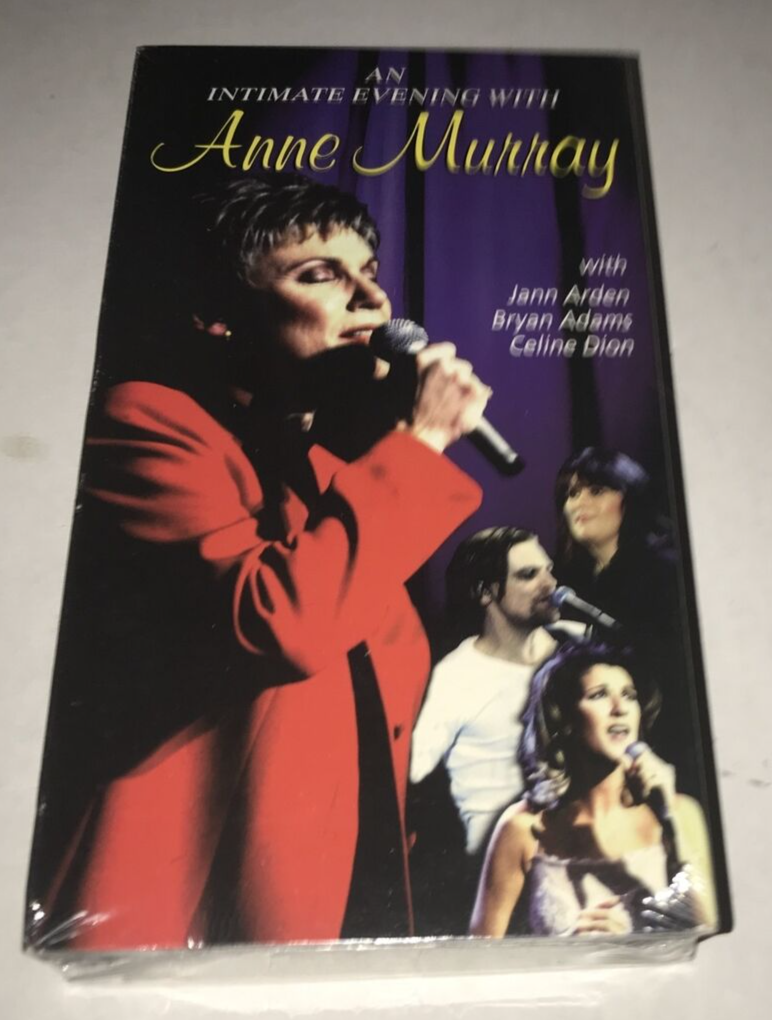 Anne Murray An Intimate Evening VHS Video Movie Bryan Adams