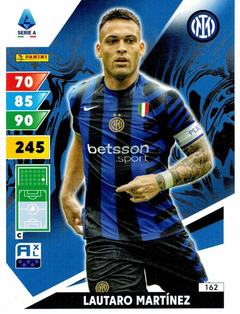 Panini Top Class 2024 Card N. 208 Lautaro Martinez Rainbow