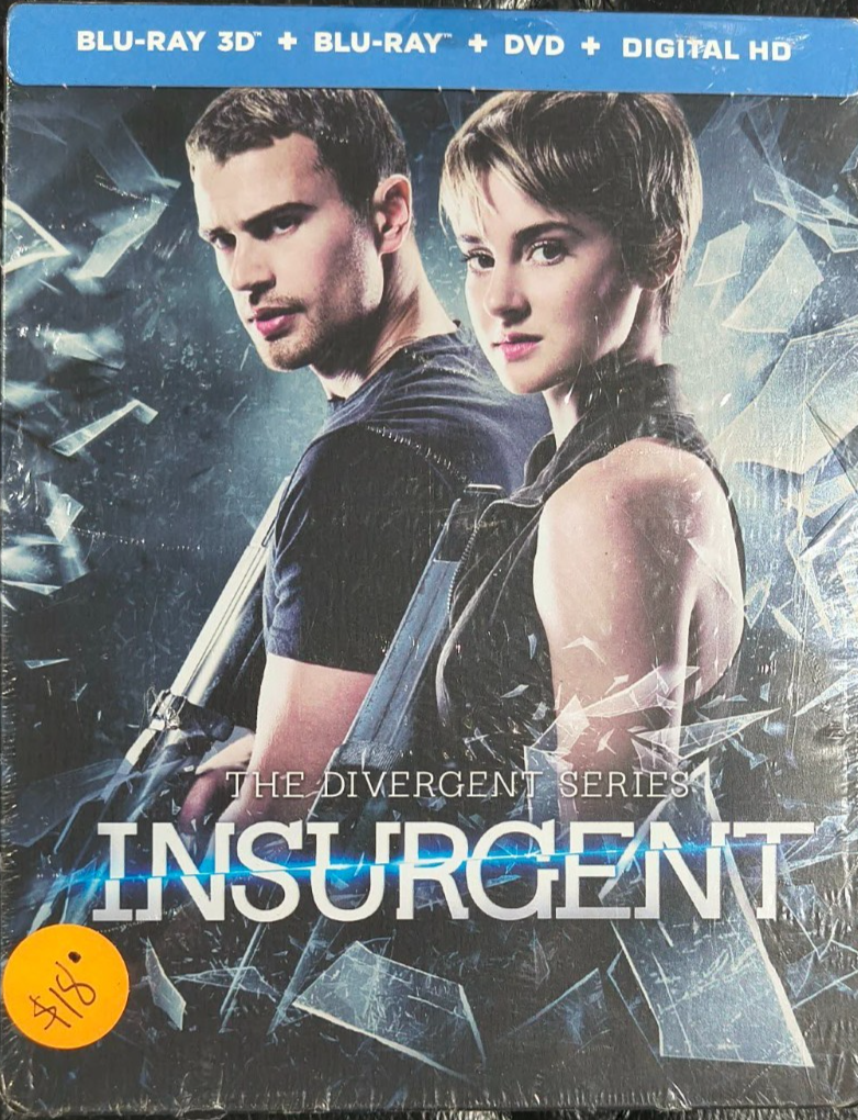 Blu Ray The Diveregent Series Steelbook Sealed img