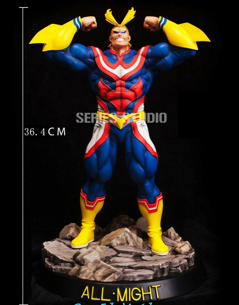 Series Studio All Might Resin Figure My Hero Academia Model Statue GK Collection | eBay