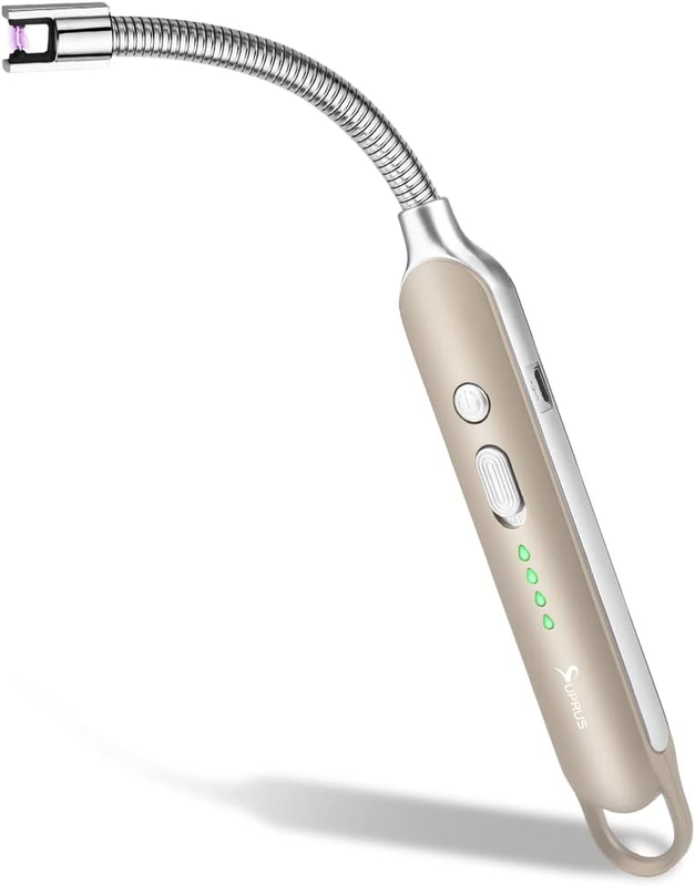 With Led Battery Display Long Flexible Neck Us