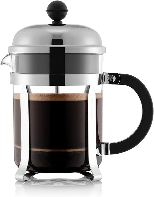 Coffee Maker, 17 Ounce, .5 Liter, Chrome