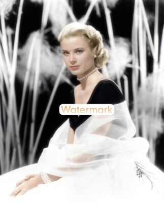 GRACE KELLY Stunning Vivid Color Portrait ** Pro Lab Pigment Print (8.5''x11'')