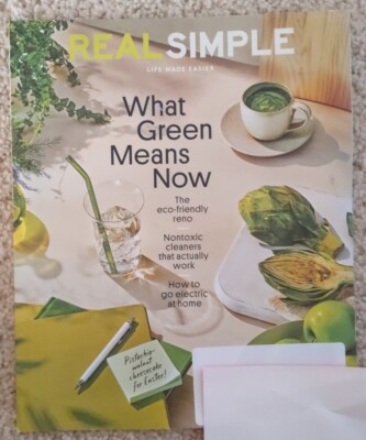 Real Simple April 2023 ` What Green Means Now