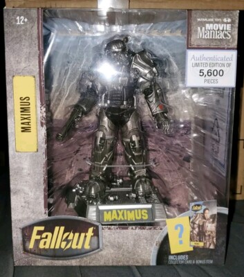 McFarlane Movie Maniacs Fallout Maximus 6'' Posed Figure Limited Edition of 5600