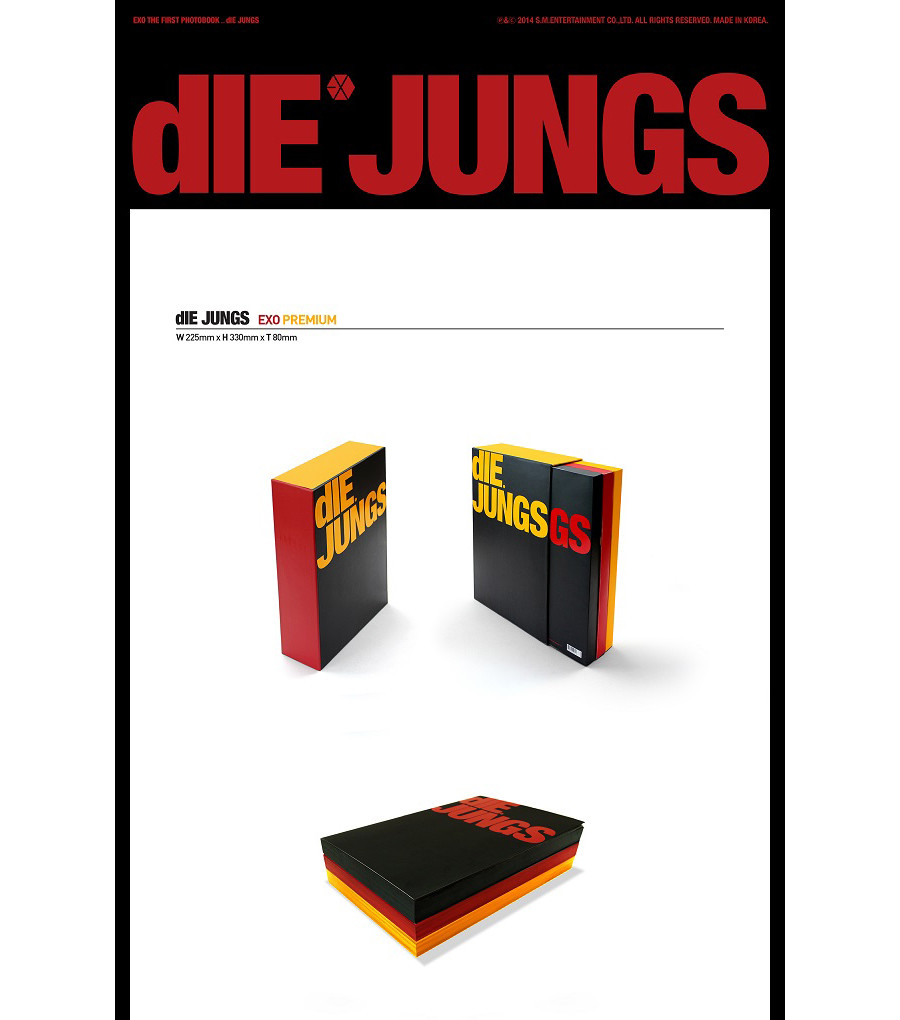 エクソ EXO - DIE JUNGS EXO PREMIUM SET LIMITED EDITION DVD + 3