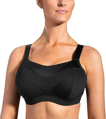 

Спортивное бра Moving Comfort Embody, черное, Черный