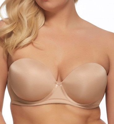 PARAMOUR Warm Nude Marvelous Strapless T-Shirt Bra, US 34D, UK 34D, NWOT