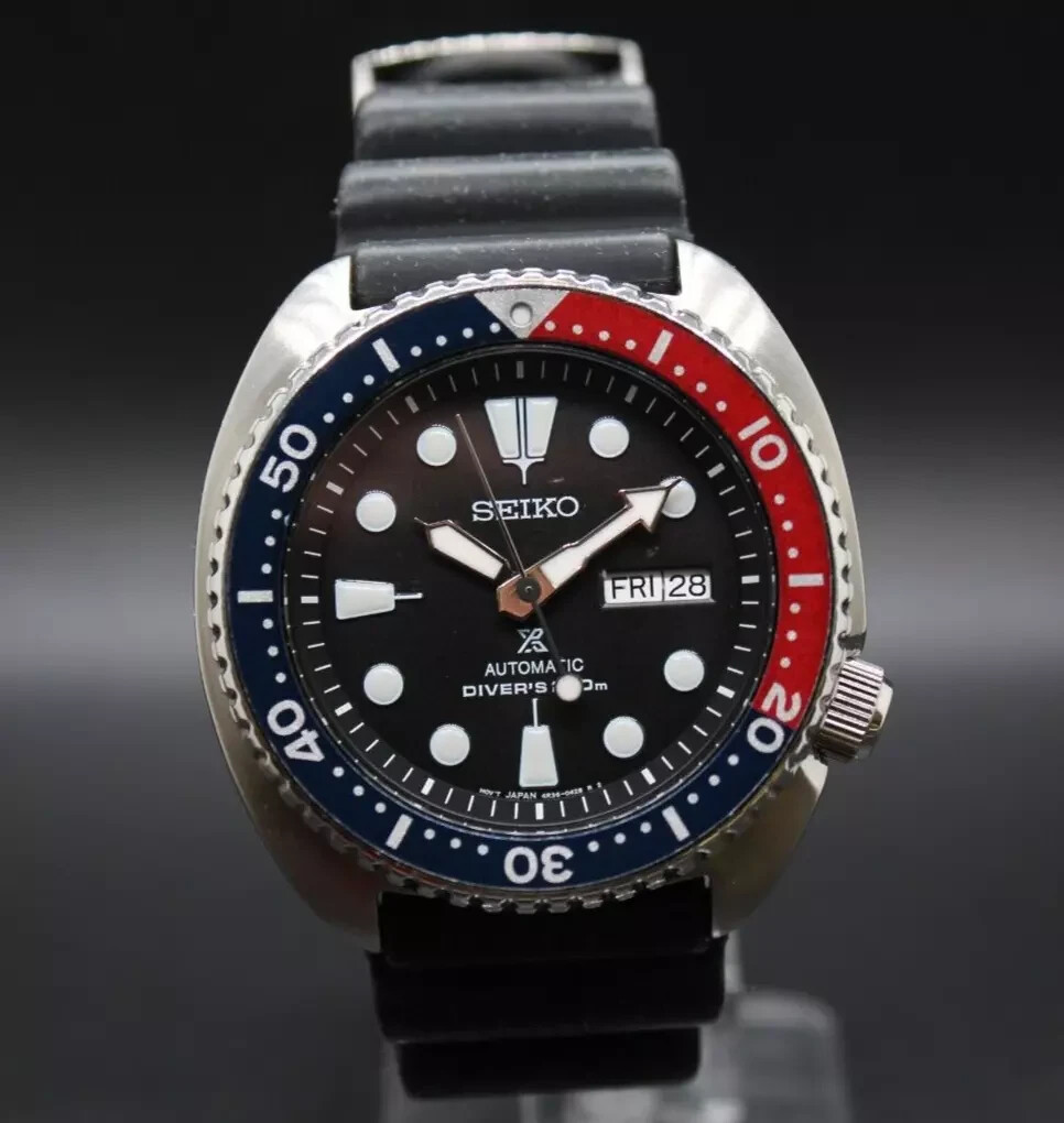 SEIKO PEPSI Turtle 4R36-04Y0 Air Diver's 200m AUTOMATIC