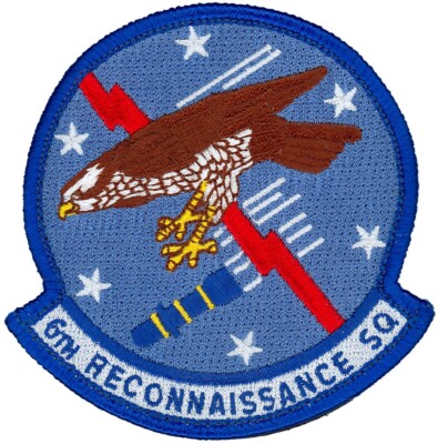 USAF 6th RECONNAISSANCE SQUADRON PATCH